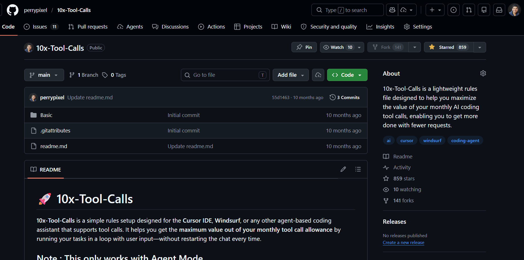 10x Tool Calls