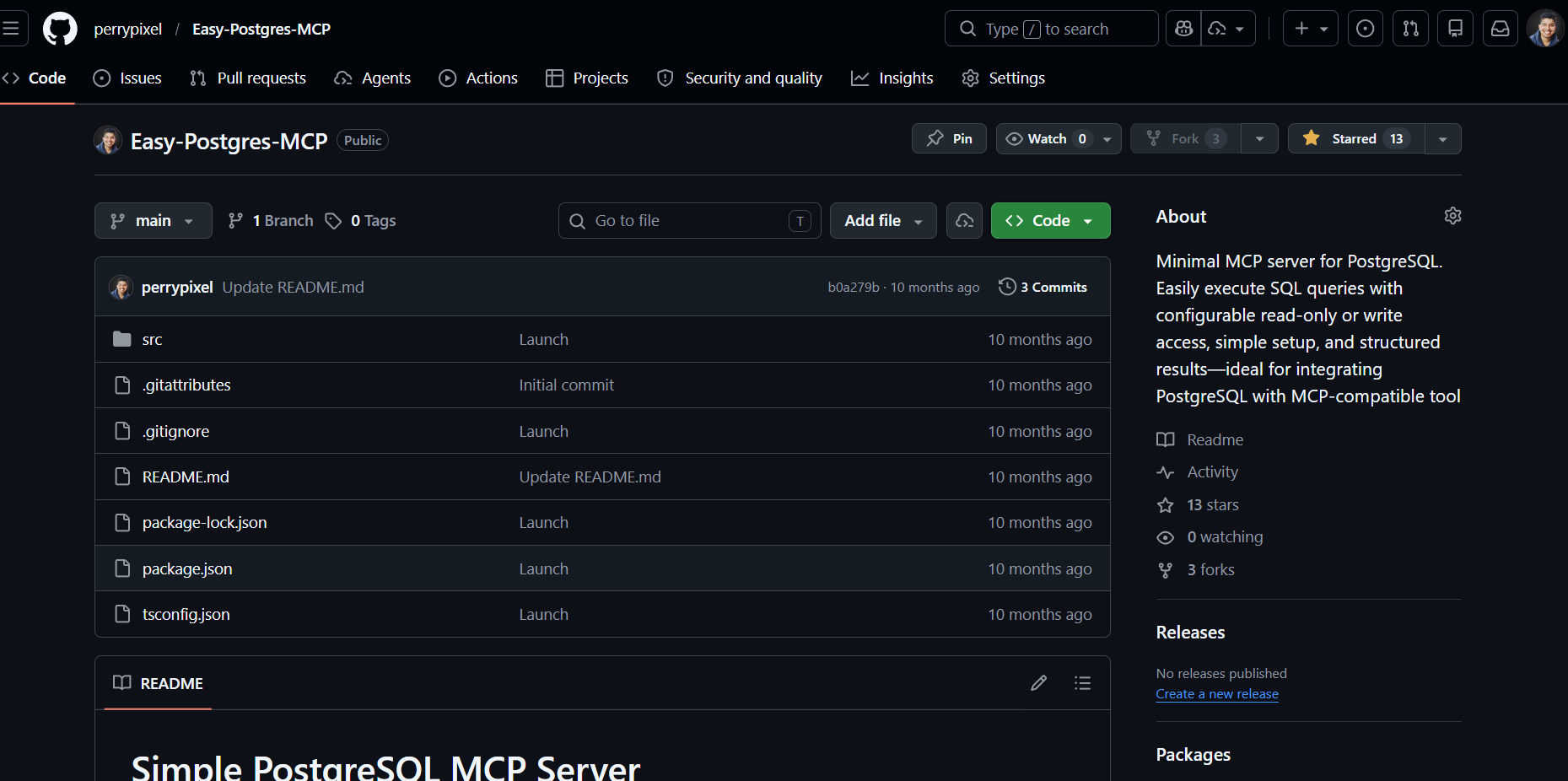 Easy Postgres MCP preview